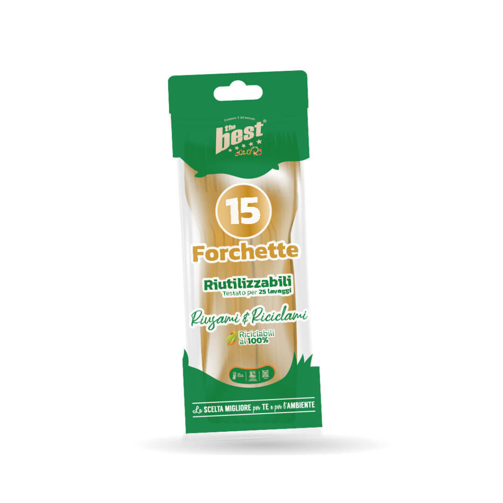 ART. 191 - THE BEST FORCHETTE ORO - 15 PZ