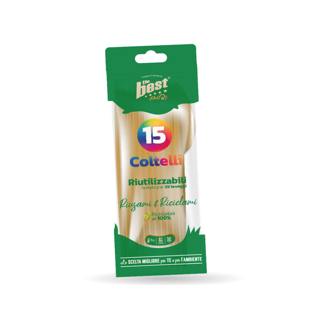 ART. 193 - THE BEST COLTELLI ORO - 15 PZ